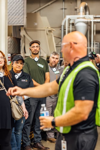 <p>GUIDED PRODUCTION TOUR</p>