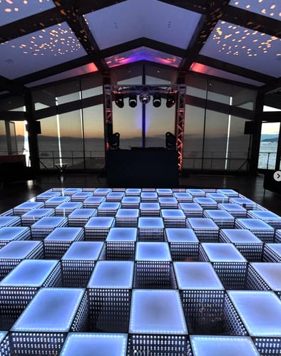 <p>Tahoe LED dance floors</p>