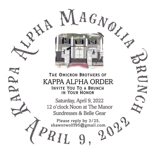 <p>MAGNOLIA BRUNCH RSVP</p>